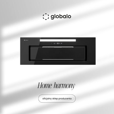 Cooker hood GLOBALO Loteo 80.4 Plus Black