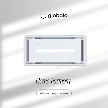 Okap kuchenny GLOBALO Pinelio 60.1 White