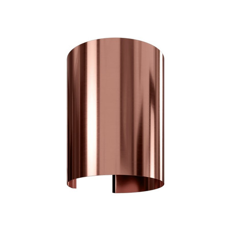 Upper extension for cooker hoods: LOBELIO/WERENISO - WINE COPPER