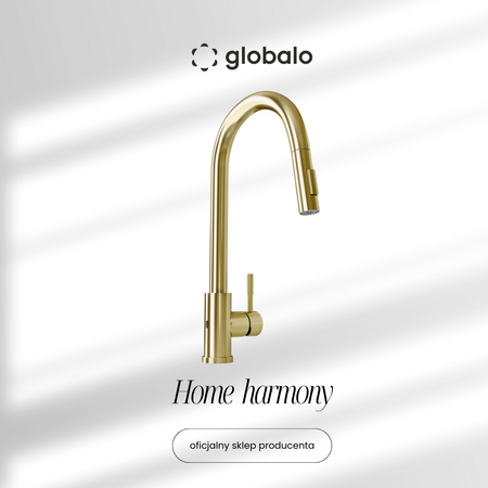 Bateria kuchenna bezdotykowa GLOBALO Loretio Light Gold Mat 1.1