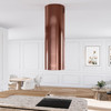 Cooker hood GLOBALO Lobelio Isola 39.1 Wine Copper