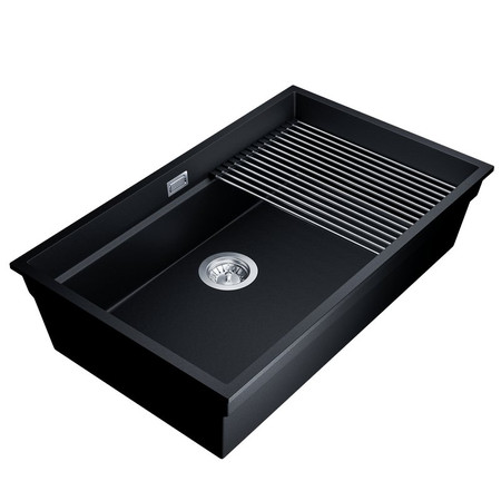 GLOBALO Miralio 80.1 Black/IX Spülbecken