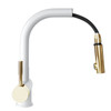 Zestaw bateria GLOBALO Lobio White/Light Gold Ring 1.1 + Dozownik Intio White 1.1