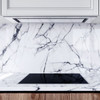 Cooker hood GLOBALO Materi 90.1 White