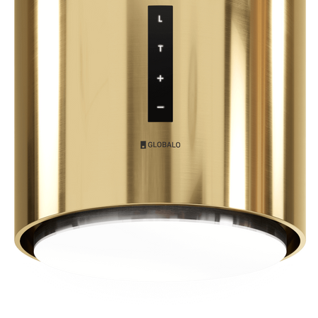 Dunstabzugshaube GLOBALO Heweno Isola 39.2 Light Gold