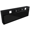 Cooker hood GLOBALO Spineiro 90.1 Black + Turbina TW 1.2