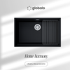 GLOBALO Sink MIRALIO 80.1 Black/IX