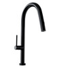Kitchen faucet with pull-out spout GLOBALO Divio Black 1.1