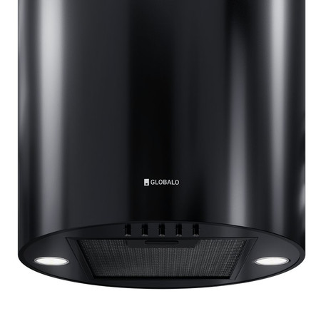 Cooker hood GLOBALO Lobelio Isola 39.1 Black