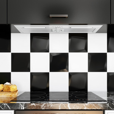 Cooker hood GLOBALO Hadario 80.2 White