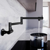 Kitchen faucet Pot Filler GLOBALO Oxario Black 1.1