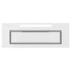 Dunstabzugshaube GLOBALO Saredo 80.1 White + Turbine TW 1.2