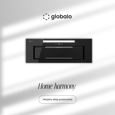 Okap kuchenny GLOBALO Silentio 80.2 Black (bez silnika)