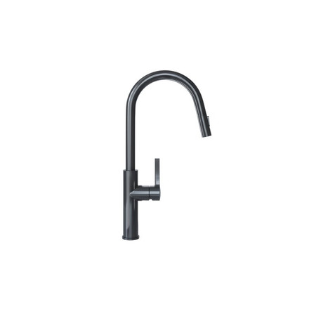 Küchenarmatur mit ausziehbarem Auslauf GLOBALO Divio Anthracite 1.1