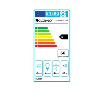 Okap kuchenny GLOBALO Loteo 60.4 Plus Black