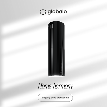 Okap kuchenny GLOBALO Heweno Isola 39.2 Black