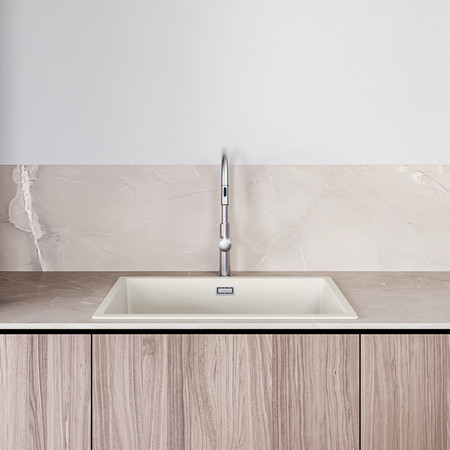 GLOBALO granite kitchen sink Aurilio 80.1 Cashmere Clean Tech