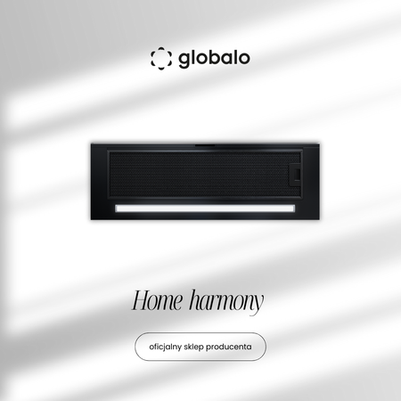 Cooker hood GLOBALO Teslo 90.1 Black
