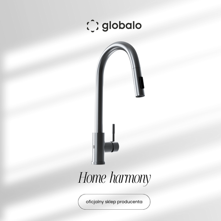 Küchenarmatur berührungslos GLOBALO Loretio Anthracite 1.1