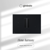 Induction hob with cooker hood GLOBALO Auphoria 80.1 Black Mat