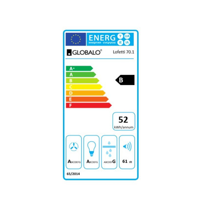 Okap kuchenny GLOBALO Lofetti 70.1 White