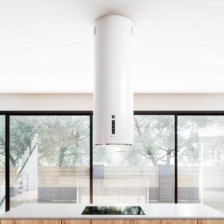 Cooker hood GLOBALO Heweno Isola 39.2 White