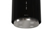 Cooker hood GLOBALO Cylindro Isola 39.4 Black