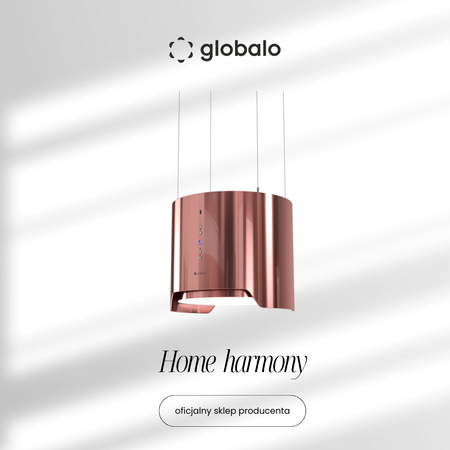 Cooker hood GLOBALO Arenoflow 39.4 Rose