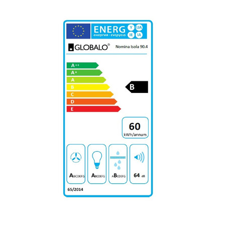 Dunstabzugshaube GLOBALO Nomina Isola 90.4 Sensor