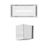 Cooker hood GLOBALO Saredo 60.1 White + Turbine TZ 1.1