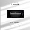 Cooker hood GLOBALO Pinelio 60.1 Black