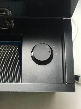 Cooker hood szczelinowy GLOBALO Unatio 60.1 Black (bez silnika)