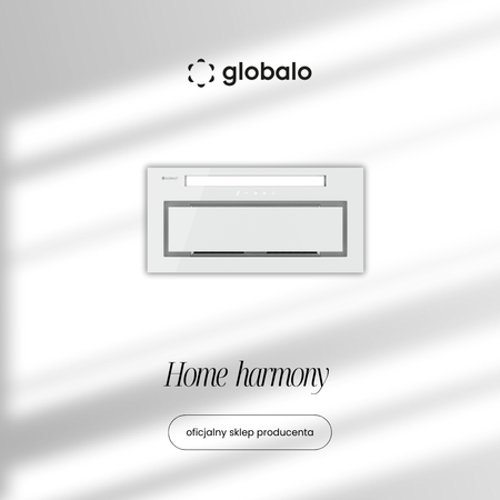 Cooker hood GLOBALO Silentio 60.2 White (without motor)