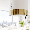 GLOBALO Cylindro Isola 39.7 Light Gold Ring Dunstabzugshaube