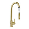 Touchless kitchen tap GLOBALO Loretio Light Gold Mat 1.1