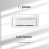 Cooker hood GLOBALO Loteo 60.4 Plus White