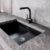 GLOBALO Miralio 80.1 Black/IX Spülbecken