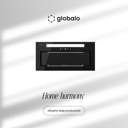 Cooker hood GLOBALO Silentio 60.2 Black (without motor)