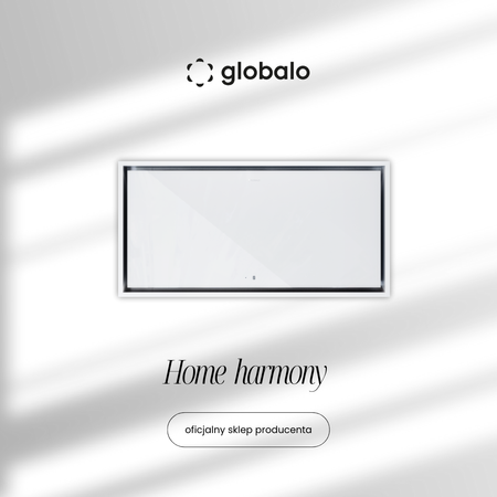 GLOBALO NOVELTI 100.1 White + Turbine TW 3.1 Küchenabzugshaube