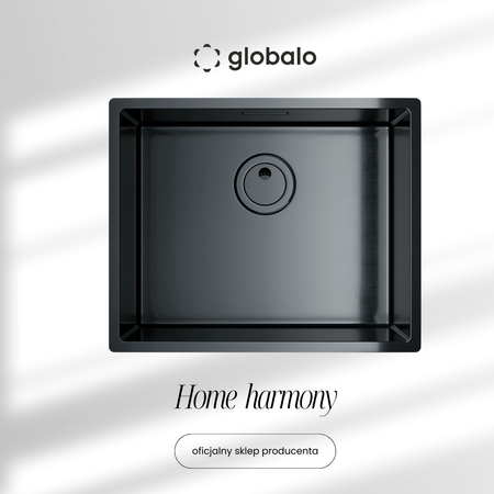 Sink GLOBALO RIWOLO 50.1 ANTHRACITE