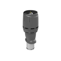 VILPE isolierte Lüftungskamin FLOW 160P/IS/500 ANTHRAZIT