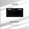 Dunstabzugshaube GLOBALO Lumotion 60.1 Schwarz Gest