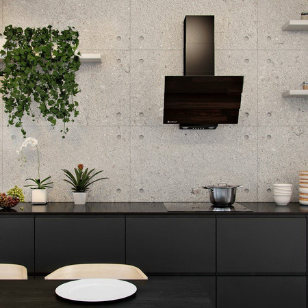 Cooker hood GLOBALO Divergo 60.1 Black Eko Max
