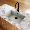 GLOBALO granite kitchen sink Aurilio 80.1 Sage Clean Tech