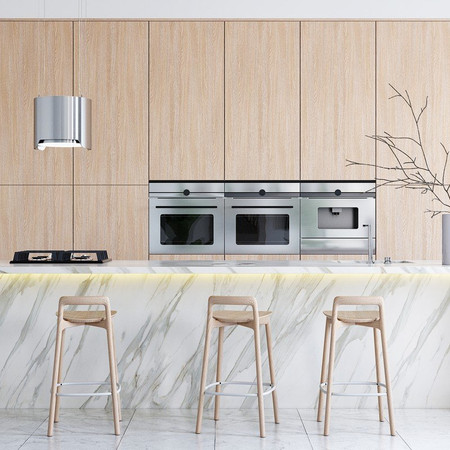 Cooker hood GLOBALO Arenoflow 39.4 Inox