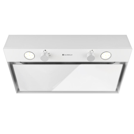 Cooker hood GLOBALO Fluxime 60.1 White + Turbine TW 2.1