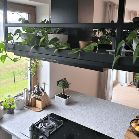 Okap kuchenny GLOBALO Nomina Isola 90.4 Sensor Black