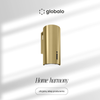 GLOBALO Heweno 39.3 Light Gold Matt Dunstabzugshaube