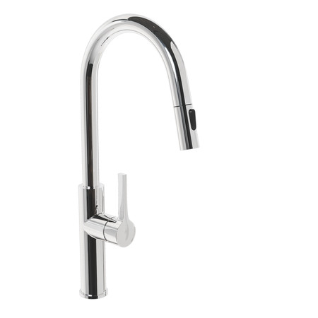 Kitchen faucet with pull-out spout GLOBALO Divio Chrome 1.1