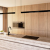 Induction hob with cooker hood GLOBALO Plantis 80.1 Black